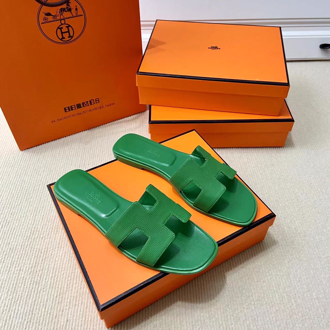 에르메스 올수공 오란 슬리퍼 샌들 앱송 28